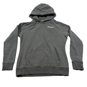 Gymshark Sweatshirt Mens Gray Pullover Fleece Hoodie Cotton Blend Run Sz S